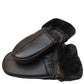Fleece-lined Thickened Cold-resistant Windproof Sheepskin Mittens For Cycling