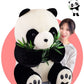 Sitting Panda Plush Toy – Cute Black & White Stuffed Animal Doll for Kids & Panda Lovers (50cm)