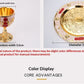 Luxury Zinc Alloy Wine Set – Elegant Court-Style Home Decor Piece | Modern Minimalist Design | Available in 7 Color Combinations