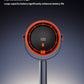Forest Style Desktop Fan, USB Rechargeable Quiet Portable Fan With Activated Carbon Air Purification, 3-in-1 Stand Clip Hook Design, Energy Saving Circulating Fan For Home, Office, Bedroom  Travel