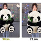 Sitting Panda Plush Toy – Cute Black & White Stuffed Animal Doll for Kids & Panda Lovers (50cm)