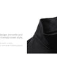 Men's Long Sleeve Cardigan Jacket – Casual Sports Open-Front Top | Polyester Blend | Light Gray, Black & Blue | Plus Size M–8XL