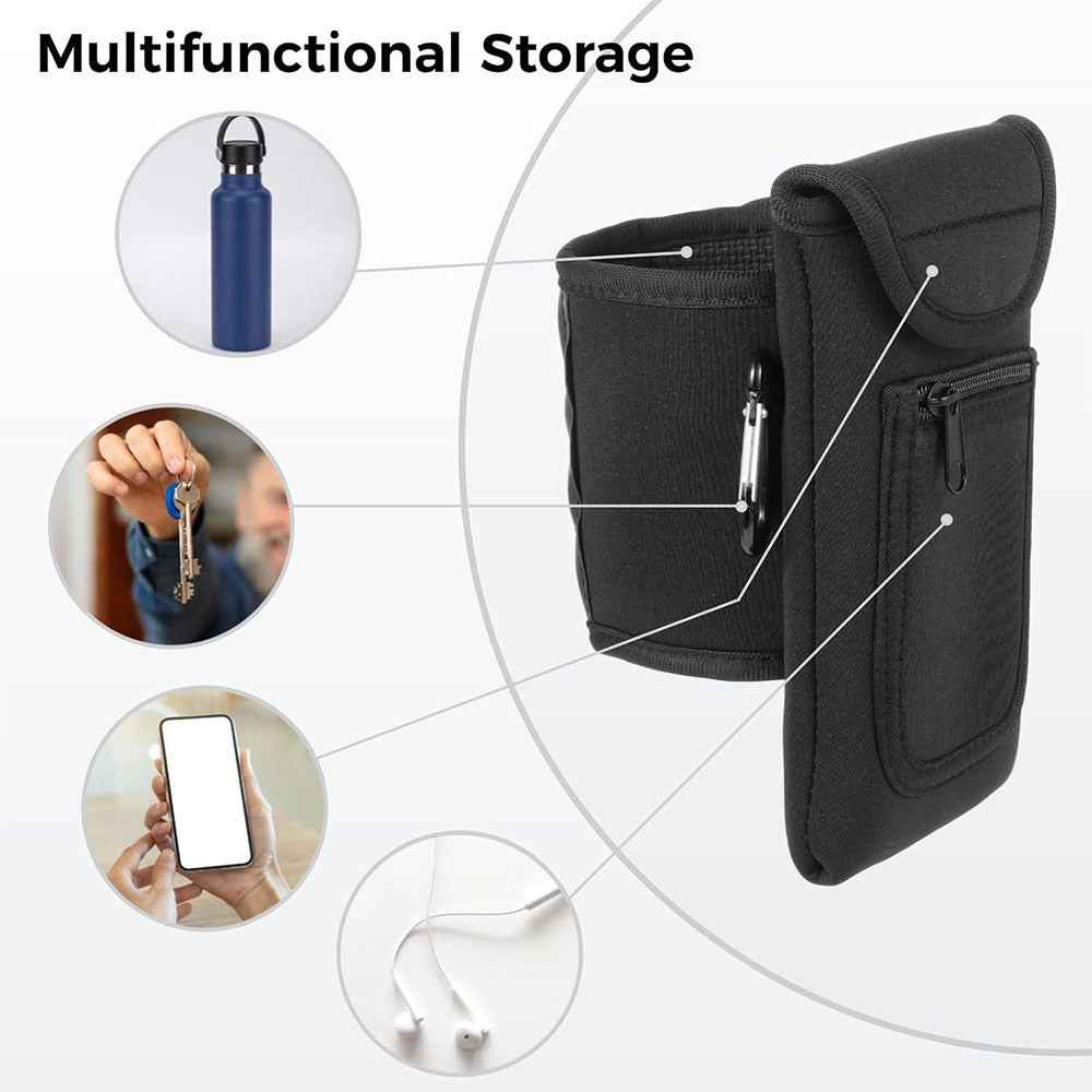 Gym Portable Magnet Kettle Cover Magnet Mobile Phone Bag Can Store Bluetooth Headset Membership Card