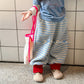 Children's Fleece-lined Cotton Pants For Winter