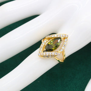 AAA Zircon Jewelry Set – Necklace, Earring & Ring Suit for Women