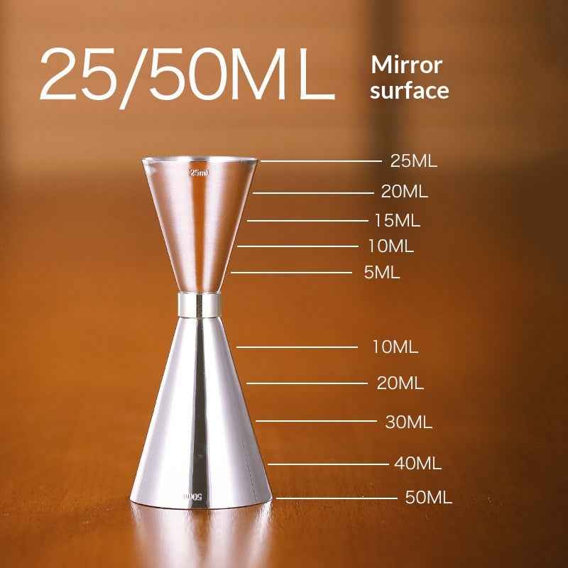 Gold Ring Graduated Wine Measuring Device