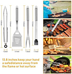 30-piece Set Of Skirt Bag Baking Set BBQ Tools Combination Apron Gift Set