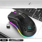 Hollow Out Game Luminous Charging Wireless Mouse