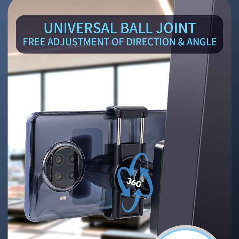 Portable Strong-Magnet Ball-Head Base Phone Stand For The Gym