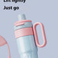 780ml (0.21 Gal) Gradient Insulated Tumbler – 316 Stainless Steel Thermal Cup with Straw & Lid