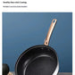 Non-Stick 12-Piece Cookware Set with Glass Lids | Thickened Double-Base | Light Luxury
