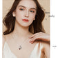 Heart Mom Necklace – Elegant Mother's Day Jewelry Gift for Women