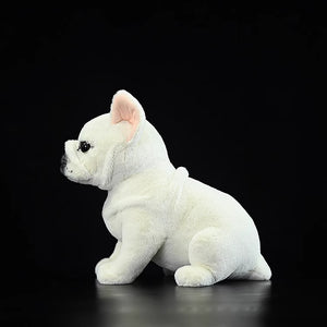 French Bulldog Plush Toy – Cute Cream Stuffed Dog Doll