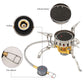 Portable Infrared Camping Stove Head