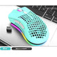 Hollow Out Game Luminous Charging Wireless Mouse