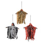 Halloween Hanging Ghost & Glowing Skull Iron Chain Ornament – Spooky Decor
