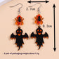 Halloween Acrylic Earrings – Colorful Spooky Fashion Jewelry | 12 Designs