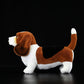 Basset Hound Plush Toy – Realistic Soft Handmade Stuffed Dog Doll (30cm)