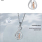 Infinity Sister Necklace | Rose Gold Copper Pendant | Best Friend & Sisterhood Jewelry Gift for Women