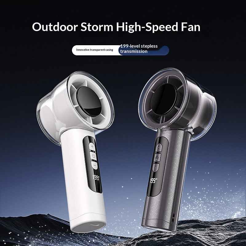 Handheld Mini Fan With Convenient Charging