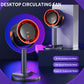 Forest Style Desktop Fan, USB Rechargeable Quiet Portable Fan With Activated Carbon Air Purification, 3-in-1 Stand Clip Hook Design, Energy Saving Circulating Fan For Home, Office, Bedroom  Travel