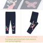 Girls' Slim-Fit Cotton Pants | Elastic Waist | Sizes 2T–7T