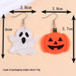 Halloween Acrylic Earrings – Colorful Spooky Fashion Jewelry | 12 Designs