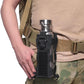 Nylon Water Bottle Carrier Bag – Outdoor Kettle Pouch for Hiking & Travel