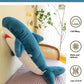 Shark Plush Toy Pillow – Soft Flannel Stuffed Animal Sleeping Cushion for Kids (50cm–90cm)