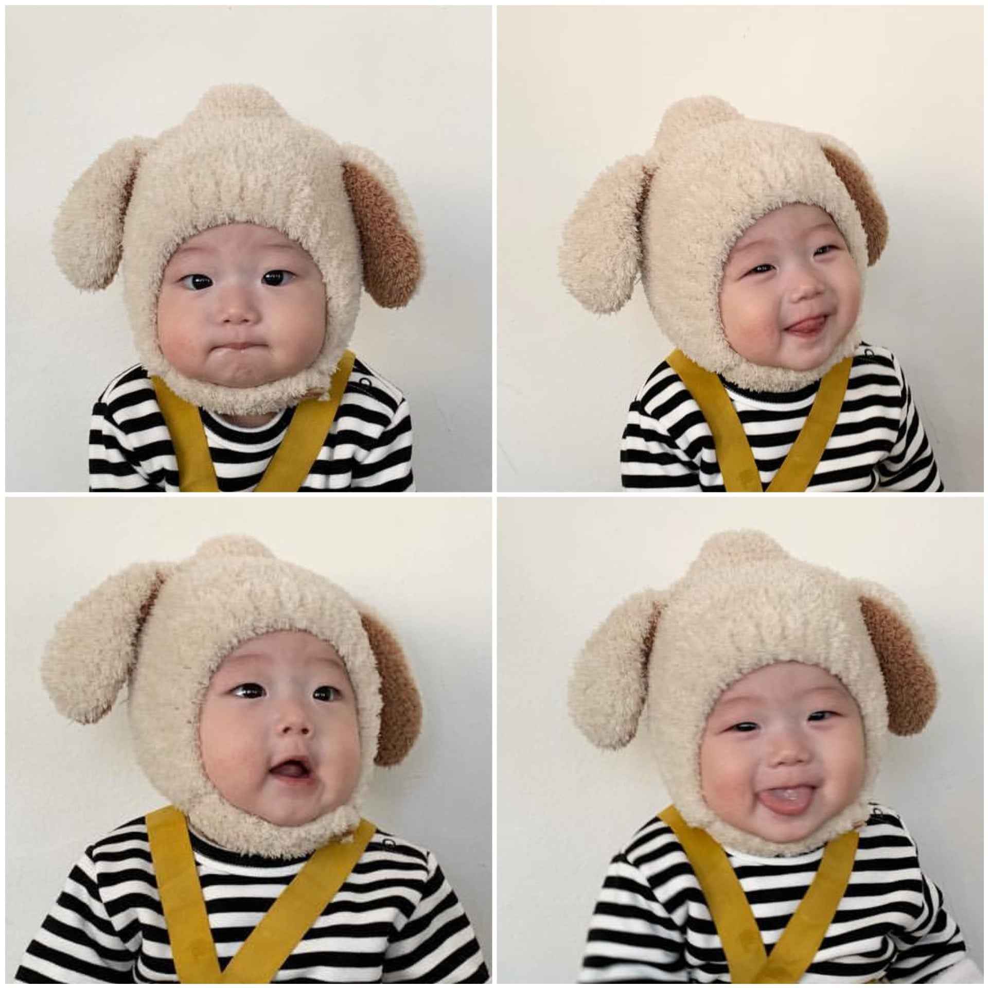 Fluffy Bunny-ear Fleece Earflap Hat For Babies And Toddlers