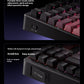 MCHOSE Side-Engraved Wireless Mechanical Keyboard | HiFi Sound, 5-Layer Gasket, Volume Knob | 12 Gradient Styles