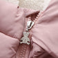 Baby Thickened Snowsuit Set | Zip-Up Romper with Hood & Accessories