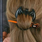 Halloween Witch & Bat Hair Barrettes – Spooky Costume Hair Clips