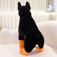 Doberman Pinscher Plush Toy – Soft Cute Stuffed Dog Doll for Kids & Dog Lovers (Small & Large)