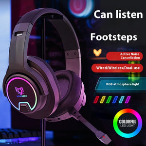 S3 Wireless Gaming Headset – Wired/Wireless Dual-Use, Qualcomm, NFC & Noise Reduction (4 Colors)