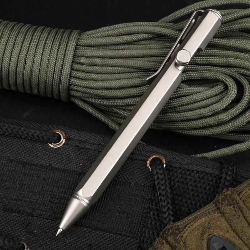Titanium Alloy Portable Pen – Durable, Lightweight & High-Performance - High End Pen