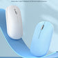 Ultra-Slim Wireless Mouse – Bluetooth & 2.4G Dual Mode | Rechargeable or Battery-Powered | 7 Colors