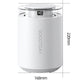 Mini Bedroom Humidifier with Night Light & Timer – USB Rechargeable, 3 Mist Outlets, Digital Display | 2 Colors
