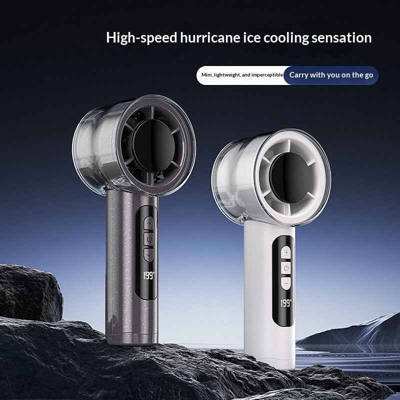 Handheld Mini Fan With Convenient Charging
