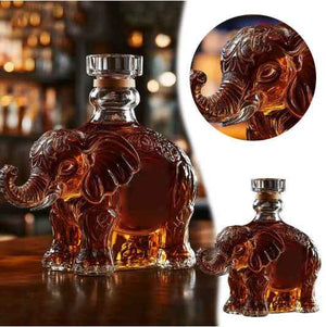 Funny French Bull Whiskey Bottle