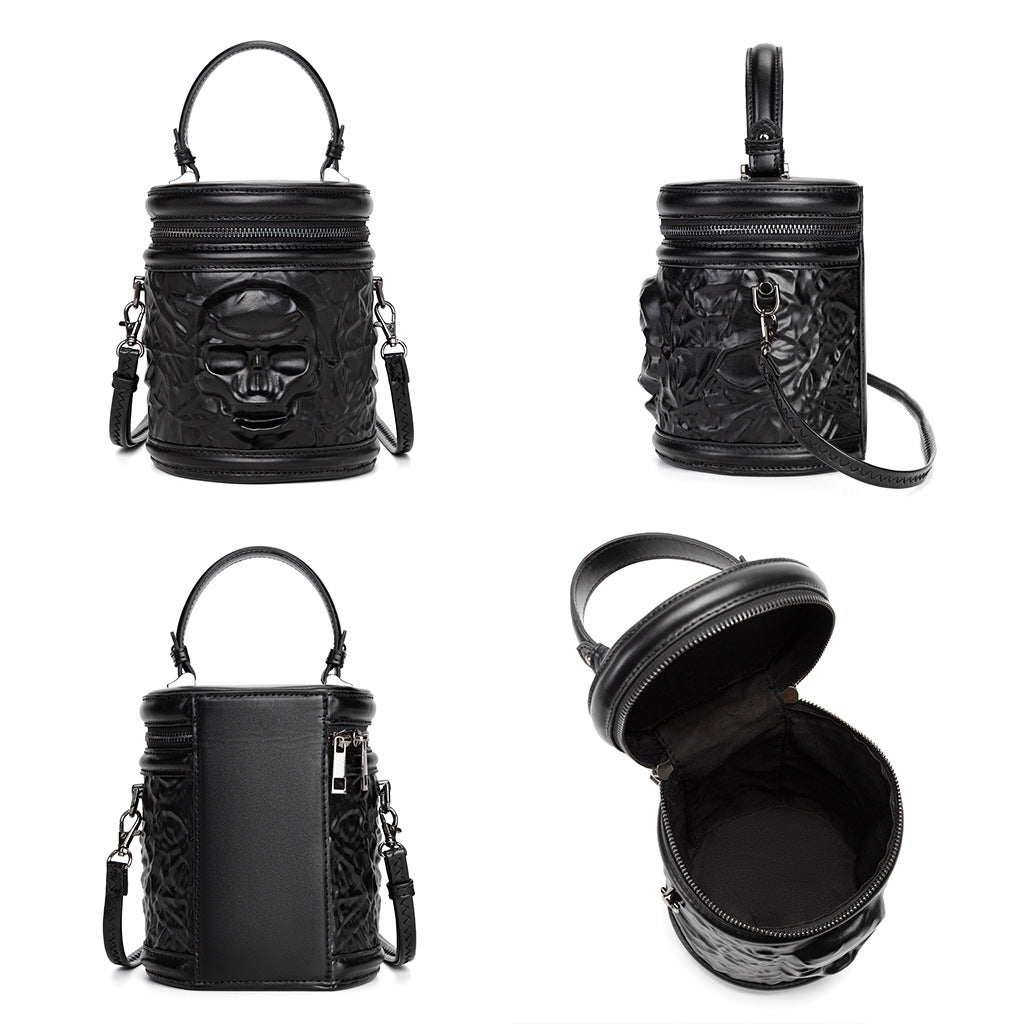 Halloween Embossed Messenger Bag – Portable Spooky Fashion Crossbody Bag Dropshipman