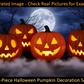 Halloween Pumpkin Set 1 – LED Lanterns 1/2/3/4