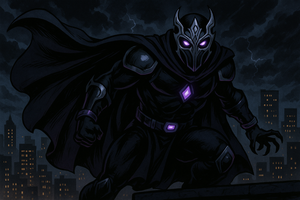No copyrighted Villain's comic book