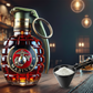 Grenade Whiskey Bottle + Measuring Spoon Funnel Bundle